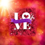 Sentimental Love - Happy Valentines Day card N2