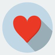 Vector heart icon