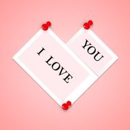 Photo frames with text in the form of heart N2