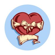Heart tattoo N7