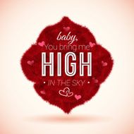 Fluffy icon for Your romantic design Vector illustration N4