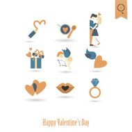 Happy Valentines Day Icons N428