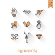 Happy Valentines Day Icons N430
