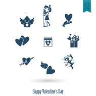 Happy Valentines Day Icons N431