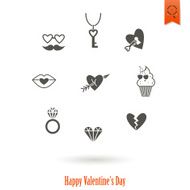 Happy Valentines Day Icons N432