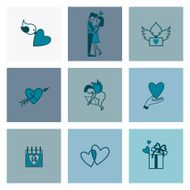 Happy Valentines Day Icons N440