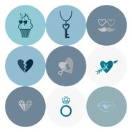 Happy Valentines Day Icons N441