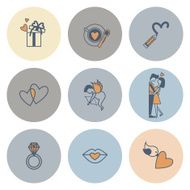 Happy Valentines Day Icons N448