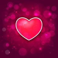 bstract romantic celebration background with heart shape