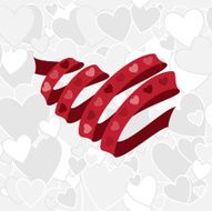 heart ribbon N2