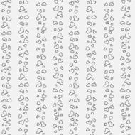 seamless line of hearts different size N2