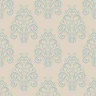 Seamless with vintage floral pattern N184