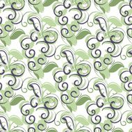 Seamless with vintage floral pattern N185