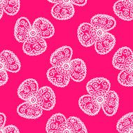 Seamless with vintage floral pattern N186