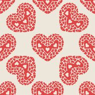 Seamless with vintage floral pattern N188
