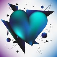 vector heart N10