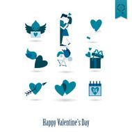 Happy Valentines Day Icons N453