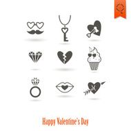 Happy Valentines Day Icons N455
