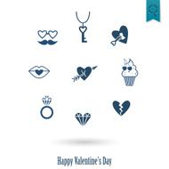 Happy Valentines Day Icons N459