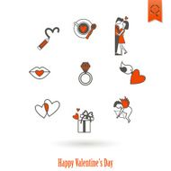 Happy Valentines Day Icons N462