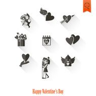 Happy Valentines Day Icons N464