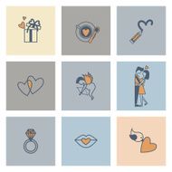 Happy Valentines Day Icons N477