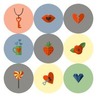 Happy Valentines Day Icons N479