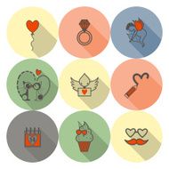 Happy Valentines Day Icons N480