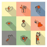 Happy Valentines Day Icons N481