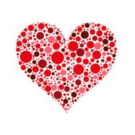 dotted heart
