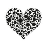 dotted heart N4
