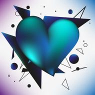 vector heart N11
