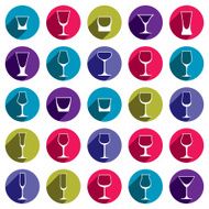 Classic goblets collection martini wineglass cognac N2