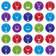 Classic goblets collection martini wineglass cognac N4