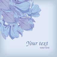 Flower card N17