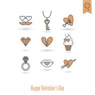 Happy Valentines Day Icons N484