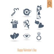 Happy Valentines Day Icons N485
