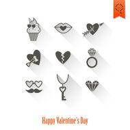 Happy Valentines Day Icons N487