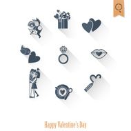 Happy Valentines Day Icons N493
