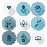 Happy Valentines Day Icons N498