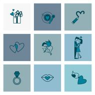 Happy Valentines Day Icons N501