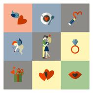 Happy Valentines Day Icons N510
