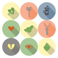 Happy Valentines Day Icons N516