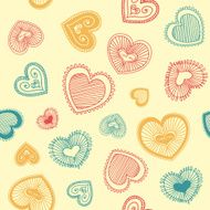Hearts Seamless Pattern N24