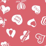 Heart pattern to Valentines Day Seamless texture with Hearts N9
