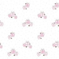 Valentine's Day Seamless Background N5