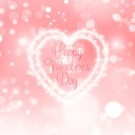 Valentines Day sparkle heart
