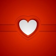 Red romance background with hearts N3