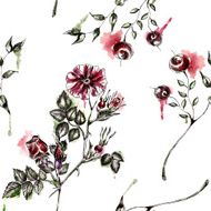 Seamless Floral Pattern N1387
