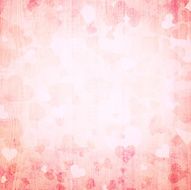Grunge red abstract heart background